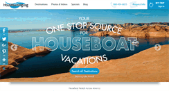 Desktop Screenshot of houseboating.org